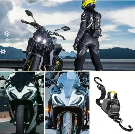 🔥HOT SALE 50%  OFF--Retractable Ratchet Straps（🎁Perfect Gift）