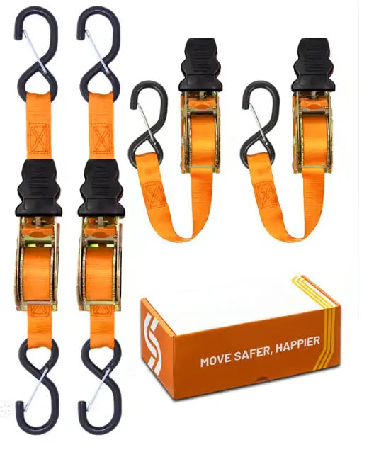 🔥HOT SALE 50%  OFF--Retractable Ratchet Straps（🎁Perfect Gift）
